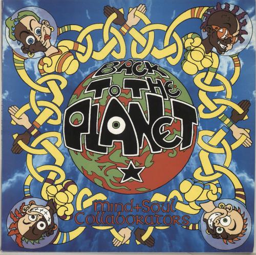 Back To The Planet Mind + Soul Collaborators - Promo Stickered vinyl LP album (LP record) UK BD5LPMI697370
