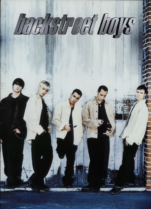 Backstreet Boys Backstreet's Back Tour tour programme UK BKBTRBA575281