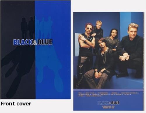 Backstreet Boys Black And Blue handbill US BKBHBBL175607