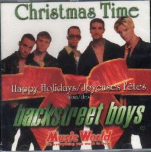 Backstreet Boys Christmas Time CD single (CD5 / 5") Canadian BKBC5CH141179