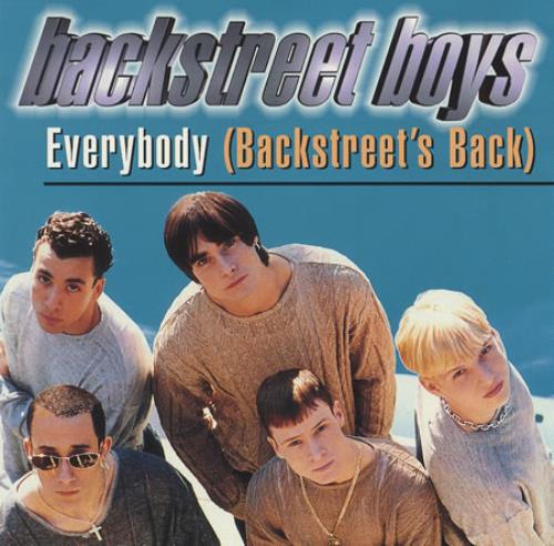 Backstreet Boys Everybody (Backstreet's Back) CD single (CD5 / 5") Canadian BKBC5EV215890