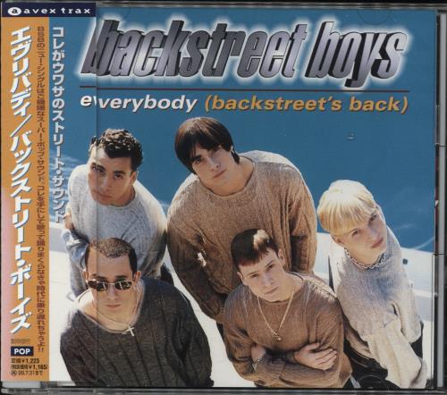 Backstreet Boys Everybody CD single (CD5 / 5") Japanese BKBC5EV161764