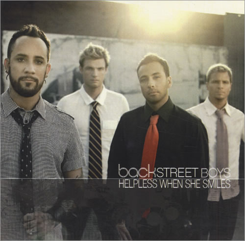 Backstreet Boys Helpless When She Smiles CD-R acetate Japanese BKBCRHE433531