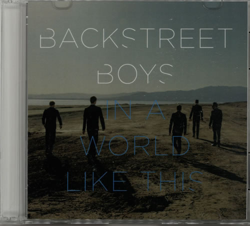 Backstreet Boys In A World Like This CD-R acetate Japanese BKBCRIN617649