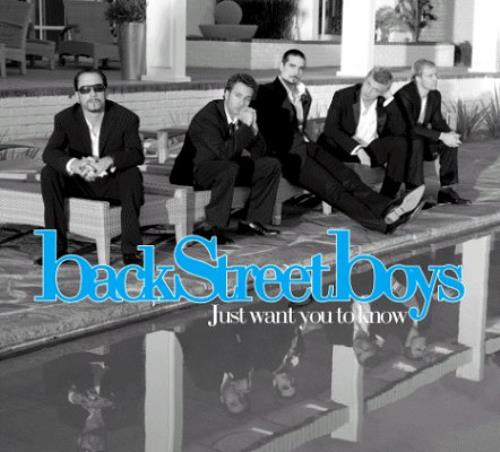Backstreet Boys Just Want You To Know 2-CD single set (Double CD single) UK BKB2SJU338140