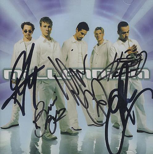 Backstreet Boys Millennium - Autographed CD album (CDLP) US BKBCDMI382234