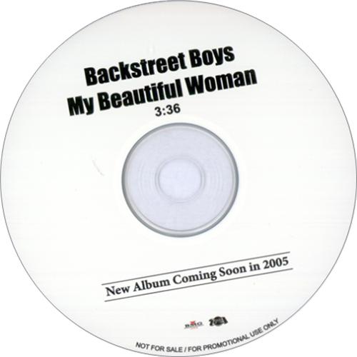 Backstreet Boys My Beautiful Woman CD-R acetate Japanese BKBCRMY312419