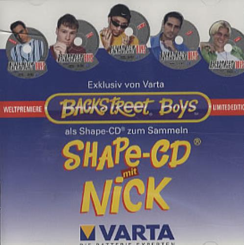 Backstreet Boys Nick - Shaped CD CD single (CD5 / 5") German BKBC5NI112791