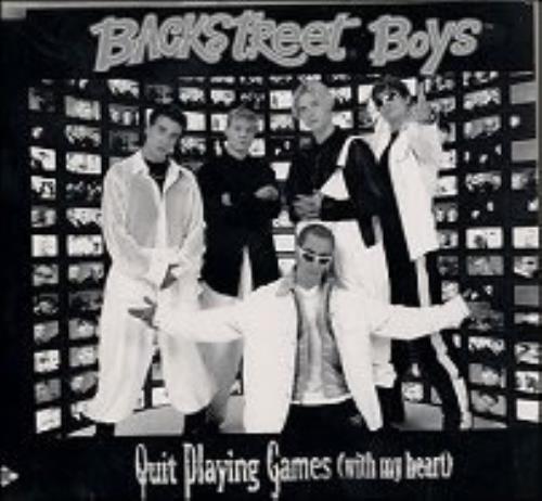 Backstreet Boys Quit Playing Games CD single (CD5 / 5") Japanese BKBC5QU129261