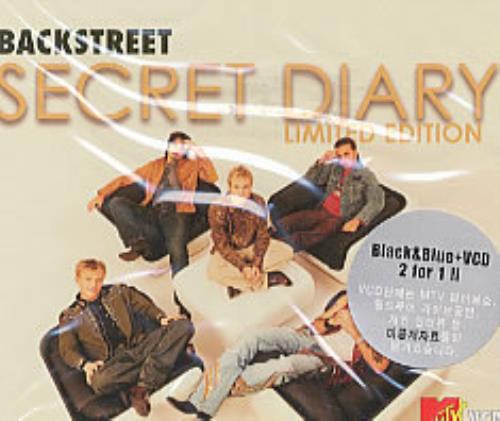 Backstreet Boys Secret Diary 2 CD album set (Double CD) Korean BKB2CSE183098