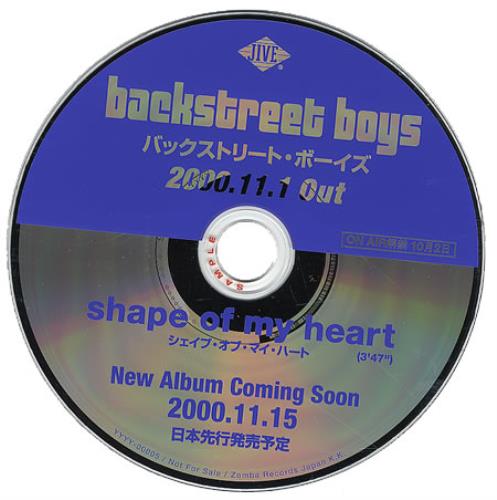 Backstreet Boys Shape Of My Heart CD single (CD5 / 5") Japanese BKBC5SH175988