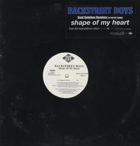 Backstreet Boys Shape Of My Heart 12" vinyl single (12 inch record / Maxi-single) US BKB12SH177285
