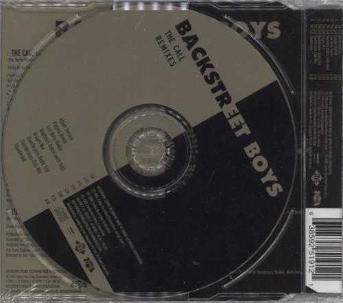 Backstreet Boys The Call Remixes - Singapore - Sealed CD single (CD5 / 5") Singapore BKBC5TH184043