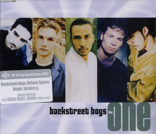 Backstreet Boys The One CD single (CD5 / 5") Korean BKBC5TH159958