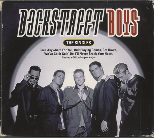 Backstreet Boys The Singles box set German BKBBXTH106644