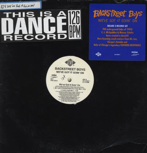 Backstreet Boys We've Got It Goin' On - Double Pack 12" vinyl single (12 inch record / Maxi-single) US BKB12WE97400
