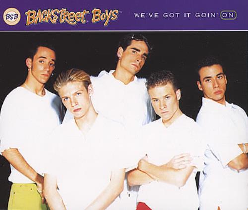 Backstreet Boys We've Got It Goin' On CD single (CD5 / 5") UK BKBC5WE79268