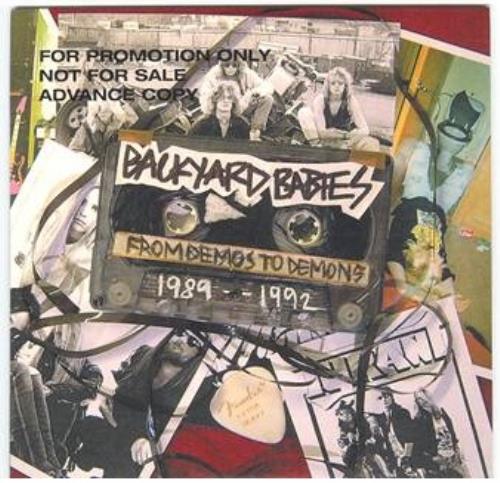 Backyard Babies From Demos To Demons 1989-1992 Sampler CD single (CD5 / 5") Swedish YRDC5FR362159