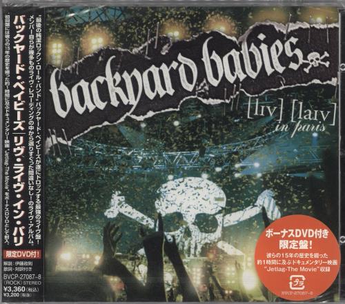 Backyard Babies Live In Paris 2-disc CD/DVD set Japanese YRD2DLI357896