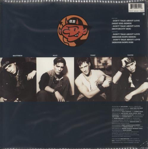 Bad Boys Inc Don't Talk About Love - Sealed 12" vinyl single (12 inch record / Maxi-single) UK BBI12DO372692