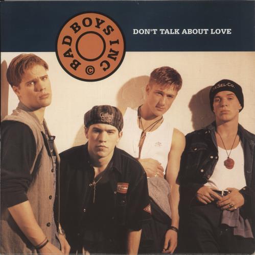 Bad Boys Inc Don't Talk About Love 12" vinyl single (12 inch record / Maxi-single) UK BBI12DO871182