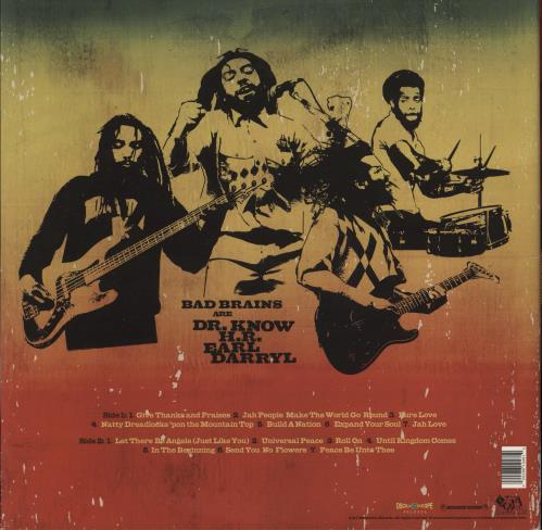 Bad Brains Build A Nation vinyl LP album (LP record) UK BN8LPBU404829