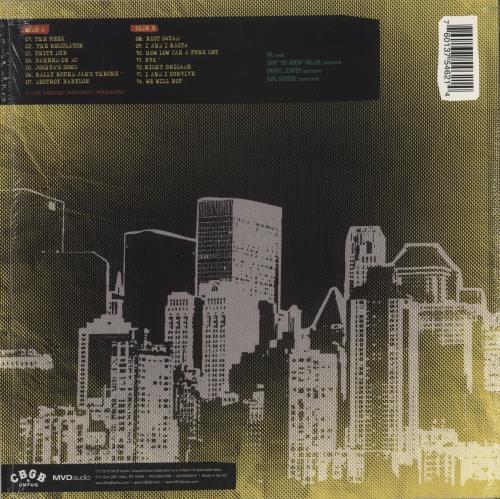 Bad Brains Live At CBGB 1982 - Splatter vinyl LP album (LP record) US BN8LPLI601049