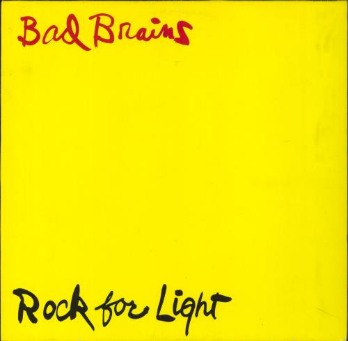 Bad Brains Rock For Light - White Vinyl vinyl LP album (LP record) German BN8LPRO555390