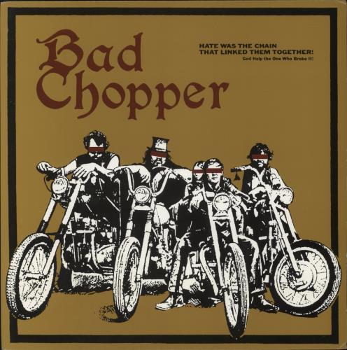 Bad Chopper Bad Chopper vinyl LP album (LP record) US 8GELPBA883665