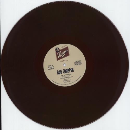 Bad Chopper Bad Chopper vinyl LP album (LP record) US 8GELPBA883665