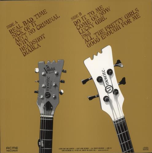 Bad Chopper Bad Chopper vinyl LP album (LP record) US 8GELPBA883665