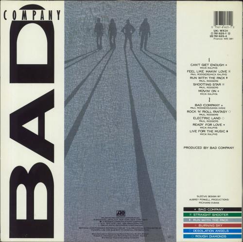 Bad Company 10 From 6 vinyl LP album (LP record) UK BCOLPFR409570