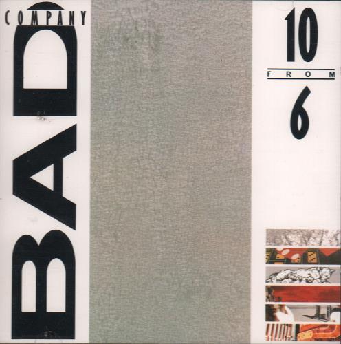 Bad Company 10 From 6 CD album (CDLP) German BCOCDFR650190