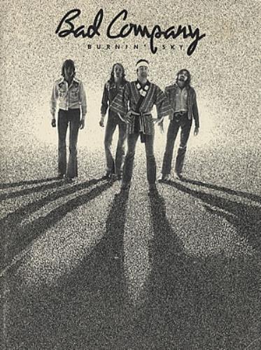 Bad Company Burnin' Sky book US BCOBKBU325652