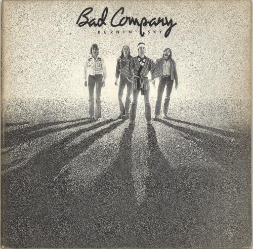 Bad Company Burnin' Sky vinyl LP album (LP record) Italian BCOLPBU700475