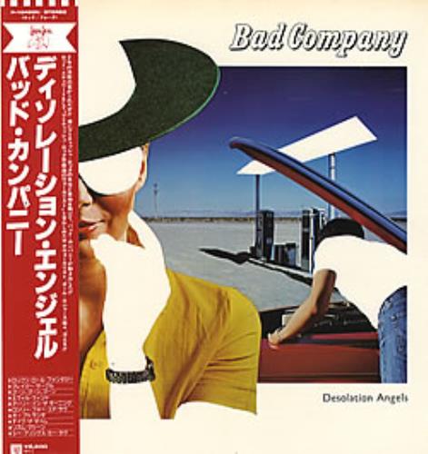 Bad Company Desolation Angels vinyl LP album (LP record) Japanese BCOLPDE188520