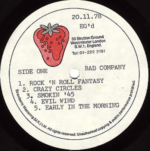 Bad Company Desolation Angels vinyl LP album (LP record) UK BCOLPDE356359