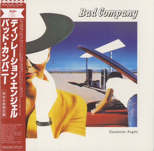 Bad Company Desolation Angels CD album (CDLP) Japanese BCOCDDE567645