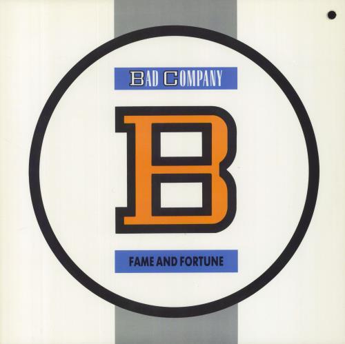 Bad Company Fame And Fortune vinyl LP album (LP record) US BCOLPFA814755