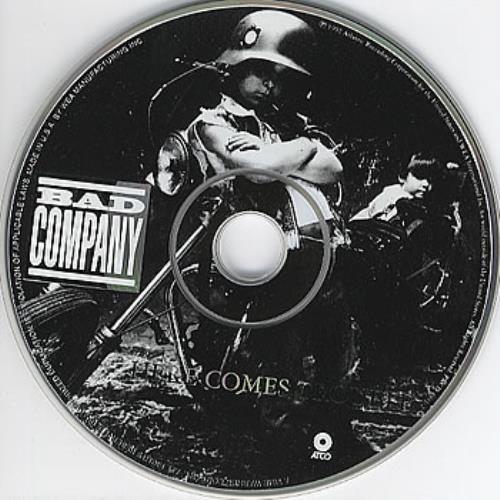 Bad Company Here Comes Trouble CD single (CD5 / 5") US BCOC5HE33103