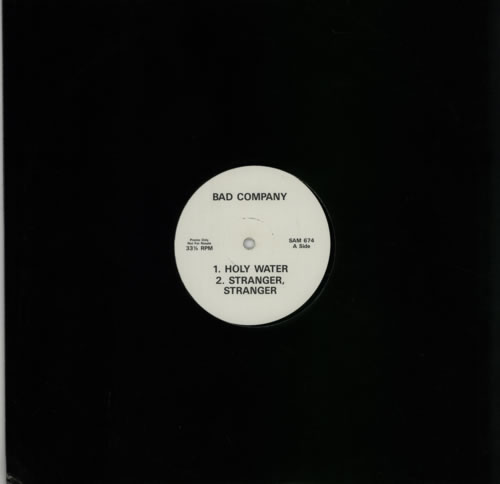 Bad Company Holy Water 12" vinyl single (12 inch record / Maxi-single) UK BCO12HO111433