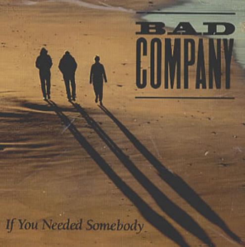 Bad Company If You Needed Somebody CD single (CD5 / 5") US BCOC5IF352285