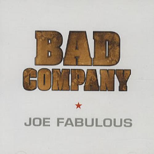 Bad Company Joe Fabulous CD single (CD5 / 5") US BCOC5JO219923