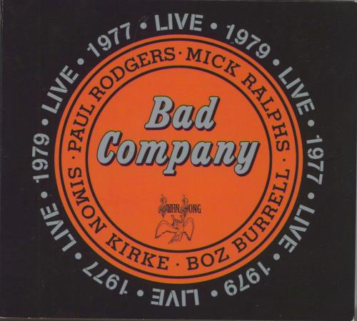 Bad Company Live 1977 & 1979 2 CD album set (Double CD) UK BCO2CLI791742