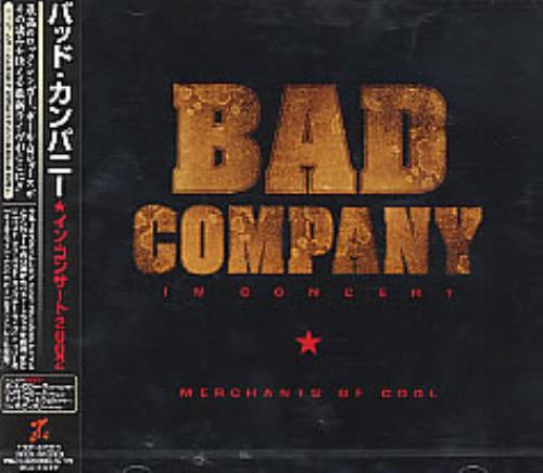 Bad Company Merchants Of Cool CD album (CDLP) Japanese BCOCDME276046