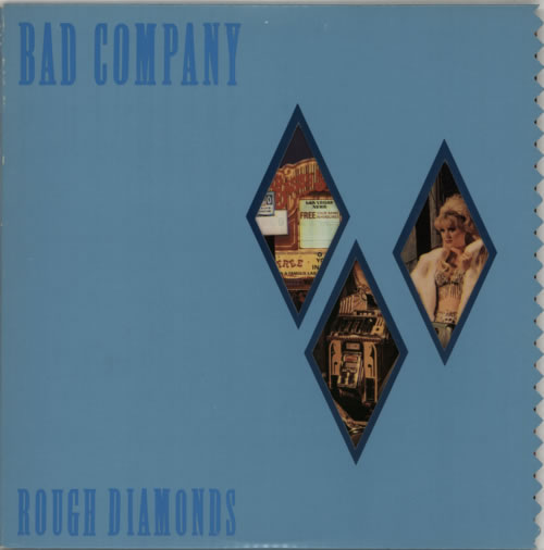 Bad Company Rough Diamonds vinyl LP album (LP record) Canadian BCOLPRO597874