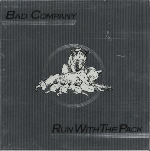 Bad Company Run With The Pack vinyl LP album (LP record) UK BCOLPRU238705