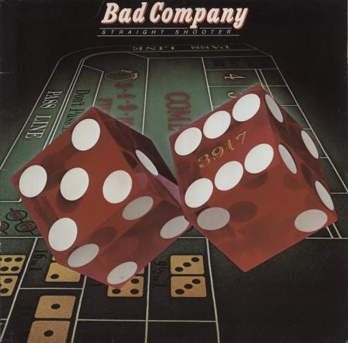 Bad Company Straight Shooter vinyl LP album (LP record) Canadian BCOLPST243877
