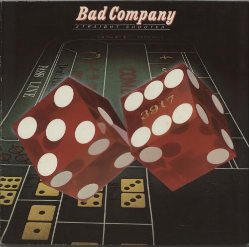 Bad Company Straight Shooter vinyl LP album (LP record) German BCOLPST661156