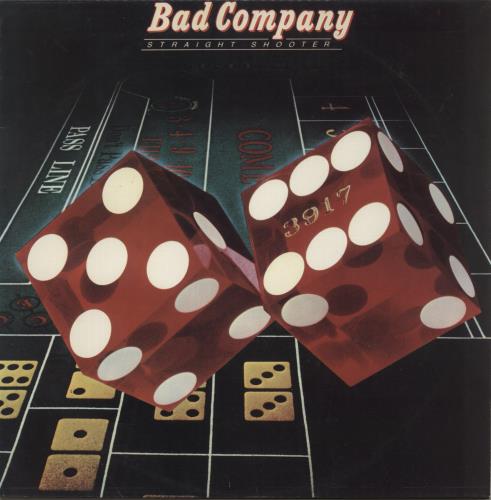 Bad Company Straight Shooter vinyl LP album (LP record) Portuguese BCOLPST869440